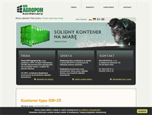 Tablet Screenshot of agropom.pl